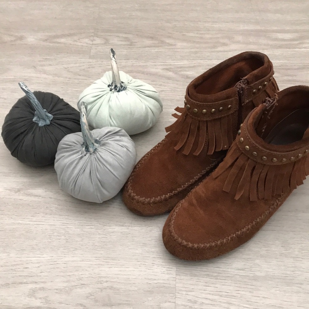 Aldo Chestnut Women Moccasins
